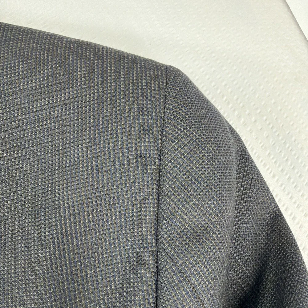 Vintage Canali Pure Wool Jacket 40R Brown Blazer. See Pics For Condition